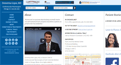 Desktop Screenshot of demetriuslopesmd.com